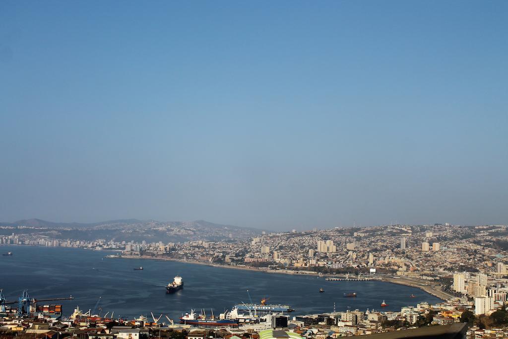 Costa Azul B&B Valparaíso Buitenkant foto